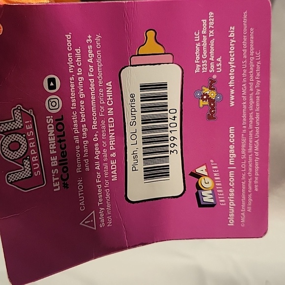 LOL Surprise Pets Neon Kitty Cat Plush 8" Orange & Tin Lunch Box - Picture 9 of 12